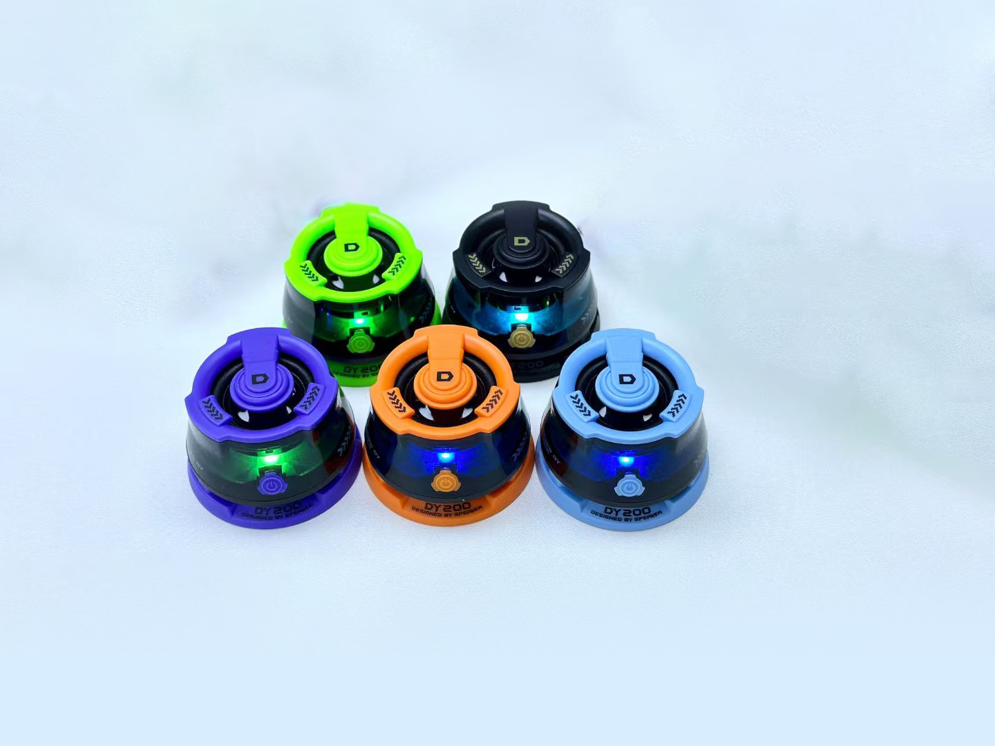 光るコンパクトマグネットスピーカーDY200